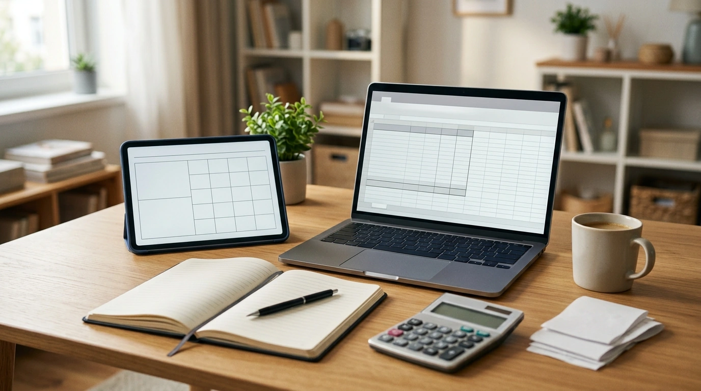 Empowered Budgeting Toolkit: 4-in-1 Monthly Money System
